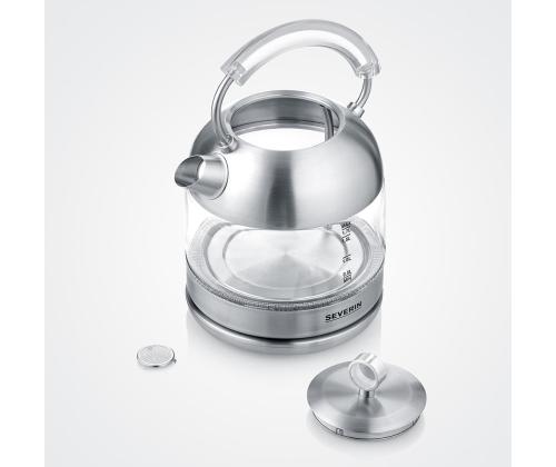 SEVERIN, 2400 W, 1.7 L, klaas - Retro Veekeetja