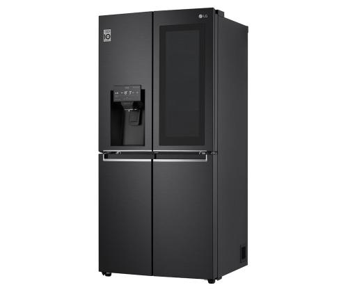 LG Water & Ice Dispenser Instaview™, 508 L, must - SBS Külmik