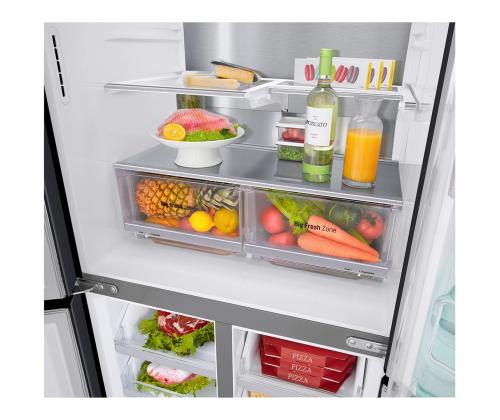 LG Water & Ice Dispenser Instaview™, 508 L, must - SBS Külmik
