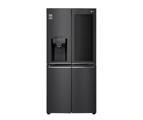 LG Water & Ice Dispenser Instaview™, 508 L, must - SBS Külmik