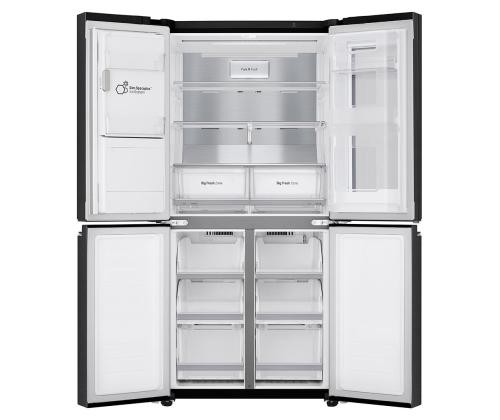 LG Water & Ice Dispenser Instaview™, 508 L, must - SBS Külmik