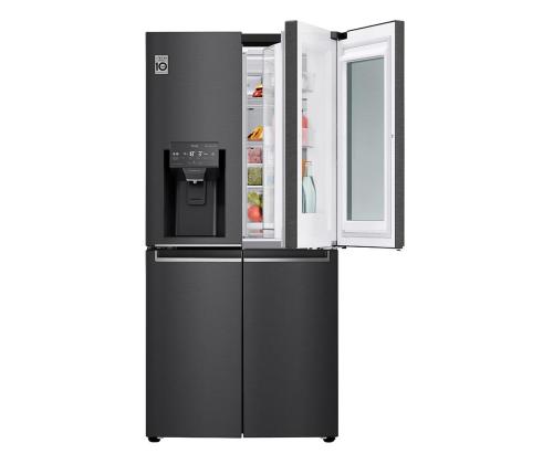 LG Water & Ice Dispenser Instaview™, 508 L, must - SBS Külmik