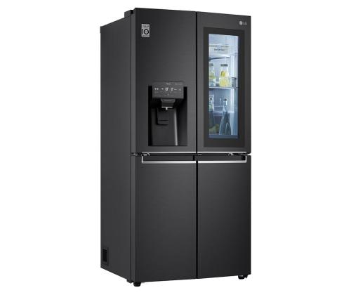LG Water & Ice Dispenser Instaview™, 508 L, must - SBS Külmik