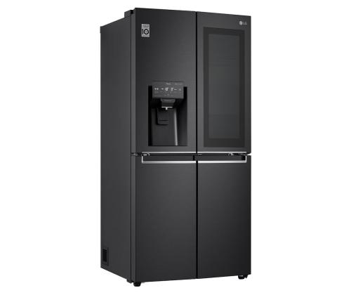 LG Water & Ice Dispenser Instaview™, 508 L, must - SBS Külmik