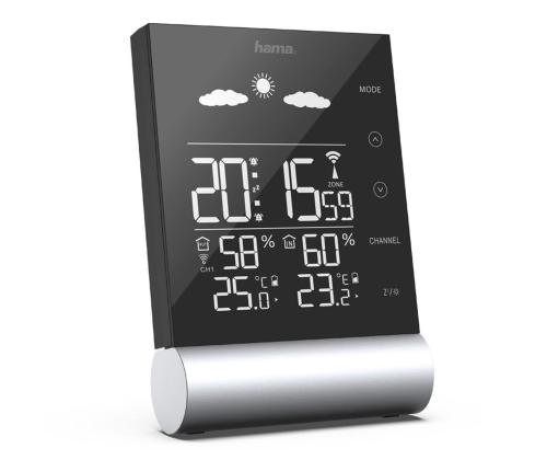Termo-hügromeeter HAMA Black Line