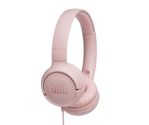 JBL Tune 500, roosa - Kõrvapealsed kõrvaklapid