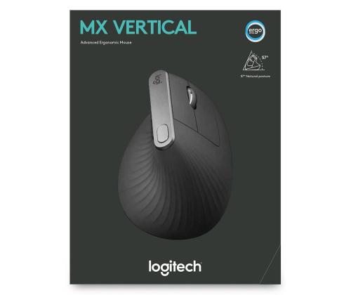 Juhtmevaba hiir LOGITECH MX Vertical Advanced Ergonomic