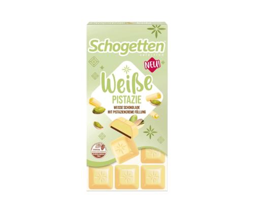 SCHOGETTEN Piimašokolaad pistaatsia kreemi täidisega 100g