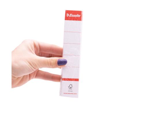Seljaetikett regisraatorile ESSELTE A450mm 100tk