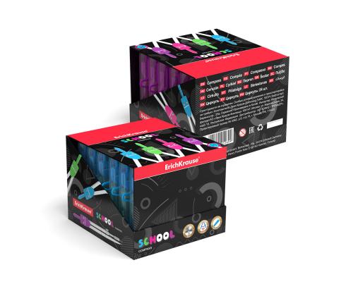 Sirkel plastkarbis 18cm ERICH KRAUSE School