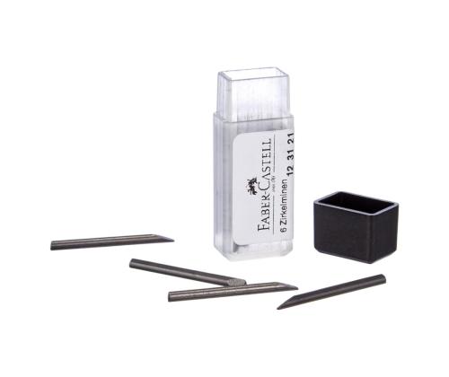 Sirkli varuterad 6tk pakis Faber-Castell