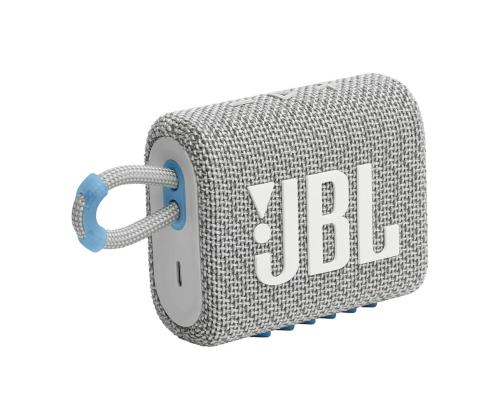 Kaasaskantav kõlar JBL Go3, IPX7, eco valge