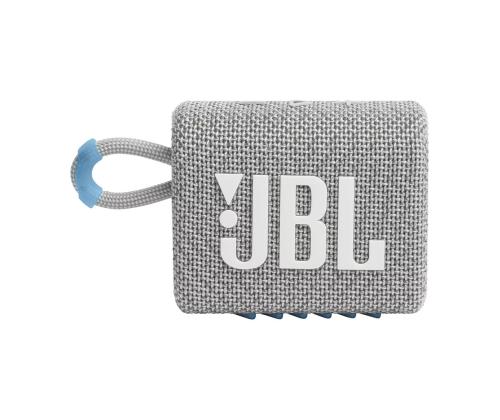 Kaasaskantav kõlar JBL Go3, IPX7, eco valge
