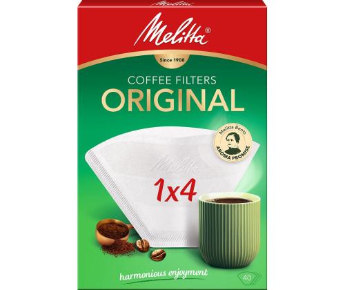 Kohvifilter 1x4 Melitta 40 tk
