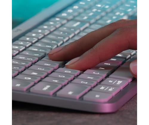 Klaviatuur Logitech MX Keys S SWE (W), hall