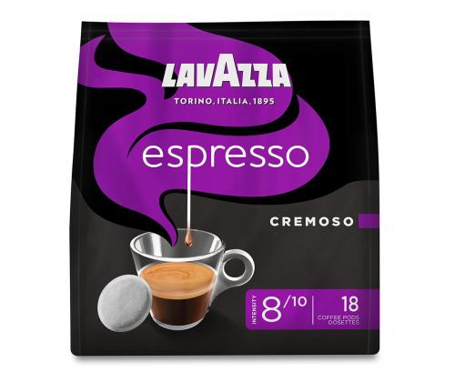 Lavazza Espresso Italiano Cremoso, 18 tk - Kohvipadjad