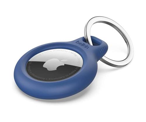 Belkin Secure Holder with Key Ring for AirTag, sinine - Ümbris