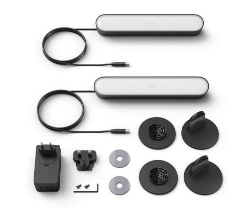 Philips Hue Play, White and Color Ambiance, 2 tk, must - Nutivalgusti komplekt