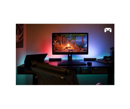 Philips Hue Play, White and Color Ambiance, 2 tk, must - Nutivalgusti komplekt