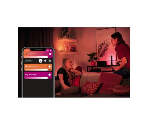 Philips Hue Play, White and Color Ambiance, 2 tk, must - Nutivalgusti komplekt