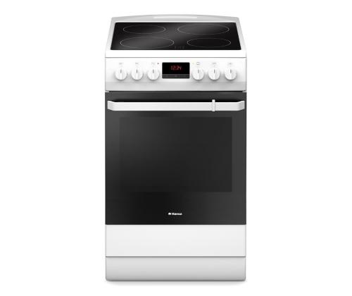 Hansa, 10 programmi, 65 L, valge - Eraldiseisev keraamiline pliit