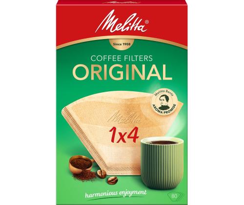 Kohvifiltrid 1x4 Melitta 80 tk