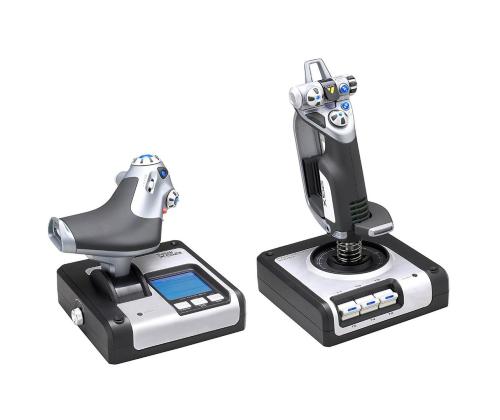 Joystick Logitech Saitek X52 Flight System