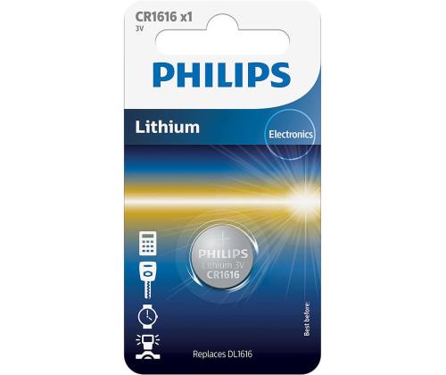 Patarei Philips CR1616 3 V Lithium