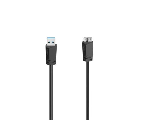 Hama Micro-USB Cable, 5 Gbit/s, 1,5 m, must - Kaabel