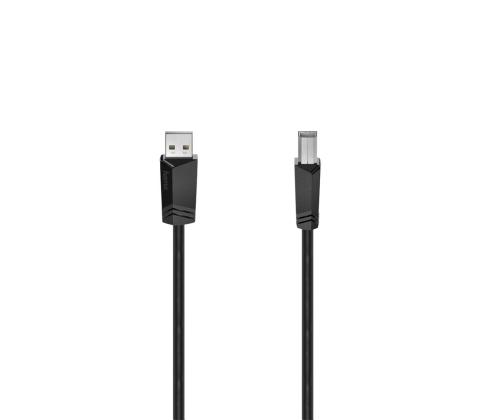 Hama USB Cable, USB-A, USB-B, 5 m, must - USB kaabel