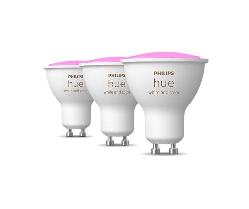 Philips Hue White and Color Ambiance, GU10, värviline, 3 tk - Nutivalgusti