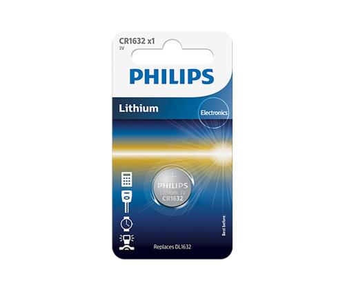 Patarei Philips CR1632 3 V Lithium