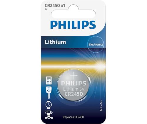 Patarei Philips CR2450 3 V Lithium