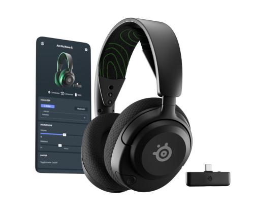 Steelseries Arctis Nova 5X Wireless, must - Juhtmevaba peakomplekt