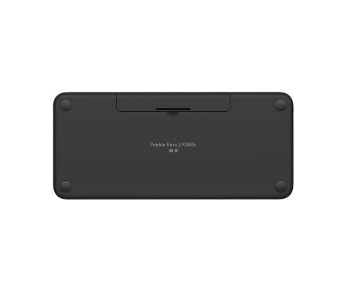 Logitech Pebble Keys 2 K380s, US, must - Juhtmevaba klaviatuur