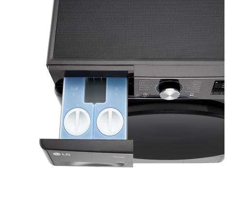 LG, 11 kg / 6 kg, sügavus 56,5 cm, must - Kuivatiga pesumasin