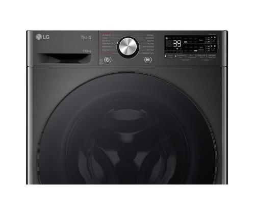 LG, 11 kg / 6 kg, sügavus 56,5 cm, must - Kuivatiga pesumasin