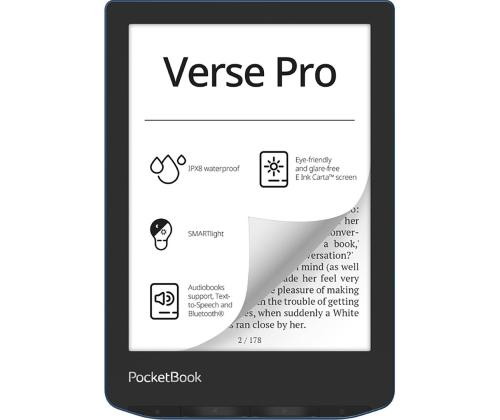 PocketBook Verse Pro, sinine - E-luger