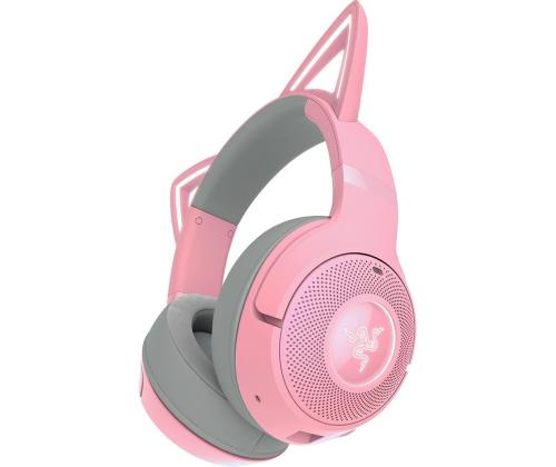 Razer Kraken Kitty V2 BT, roosa - Juhtmevaba peakomplekt