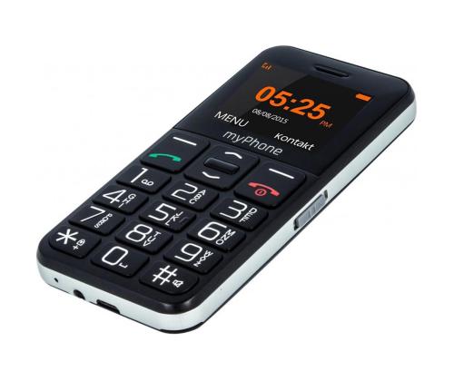 MyPhone Halo Easy, must - Mobiiltelefon