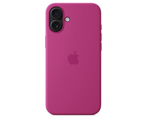 Apple Silicone Case with Magsafe, iPhone 16 Plus, roosa - Ümbris