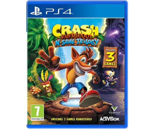 PS4 mäng Crash Bandicoot N. Sane Trilogy