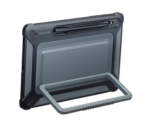 Samsung Galaxy Tab S9 / S9 FE Outdoor Cover, must - Ümbris