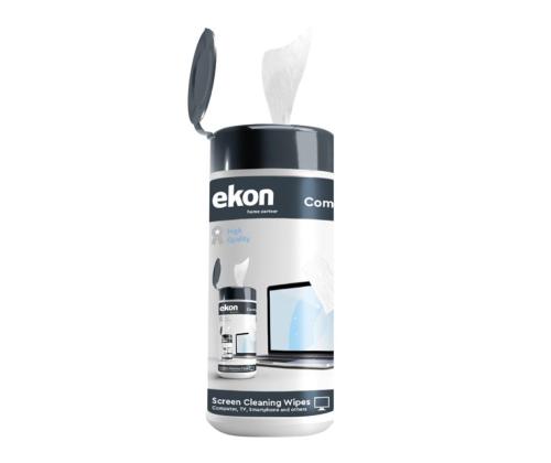 EKON Screen Cleaning Wipes, 100 tk - Niisked ekraanipuhastuslapid