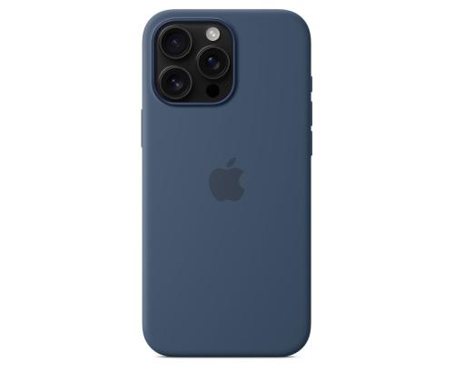 Apple Silicone Case with Magsafe, iPhone 16 Pro Max, sinine - Ümbris