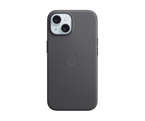 Apple FineWoven Case with MagSafe, iPhone 15, must - Ümbris