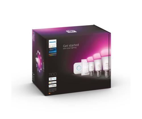 PHILIPS HueWhite and Color Starter Kit, A60, E27, valge - Nutivalgusti komplekt
