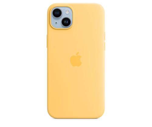 APPLE iPhone 14 Plus Silicone Case with MagSafe, kollane - Silikoonümbris