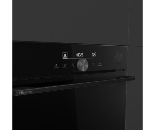 Hisense, 77 L, pürolüütiline puhastus, must - Integreeritav ahi
