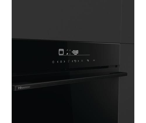 Hisense, 77 L, pürolüütiline puhastus, must - Integreeritav ahi